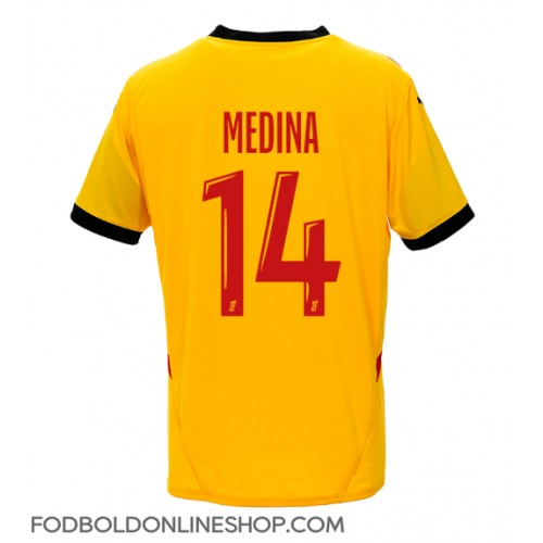 RC Lens Facundo Medina #14 Hjemmebanetrøje 2024-25 Kortærmet